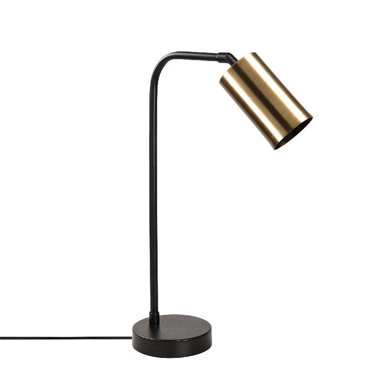 Aydinlatmadunyam Masa Lambasi BlackVintage Silindirkem-Num-5081