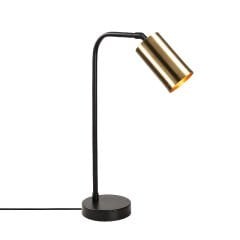 Aydinlatmadunyam Masa Lambasi BlackVintage Silindirkem-Num-5081