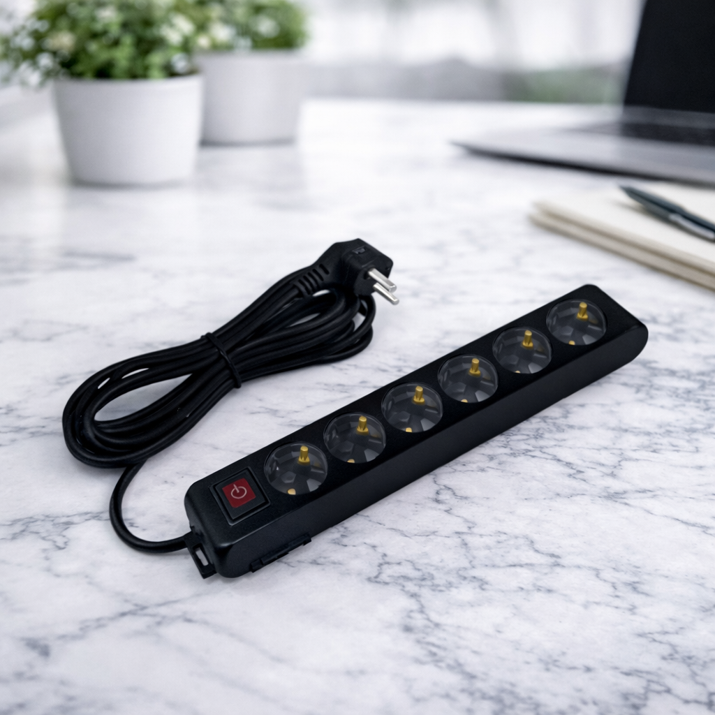 HOROZ 211-005-604 Deco 6 Li Usb'Li Siyah 5M (3*1) H-211-005-604