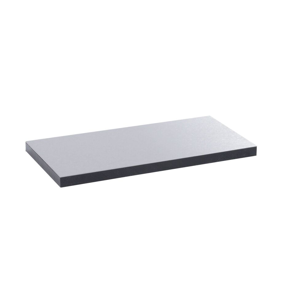 Legrand  Gömme tipi döşeme altı buat için sonlandırma kapağı, metal, paslanmaz çelik, 8 veya 12 modül LEG-088145