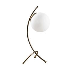 Aydinlatmadunyam Masa Lambasi VintageWhite Yaya-Num-5012