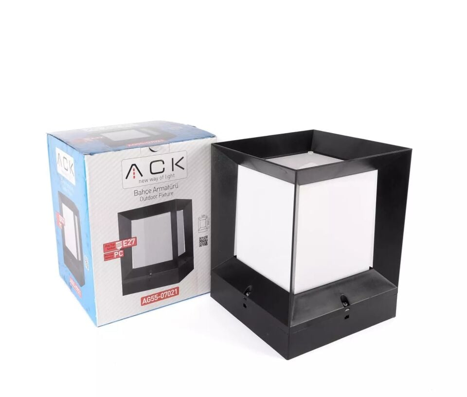 ACK Lunar Pc Bahce Set Ustu Armaturu E27 225Mmx270Mm AG55-07021