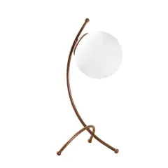 Aydinlatmadunyam Masa Lambasi WhiteCopper Yaya-Num-5013