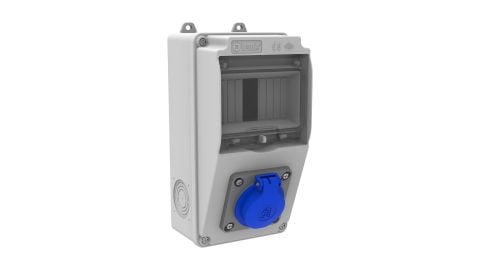 Bemis  1/16A. 220V. 1 Ad. M.P. Ön IP44 BD1-2103-0000