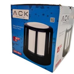 ACK Lunar Pc Bahce Set Ustu Armaturu E27 22,5Mmx27Mm AG55-08021