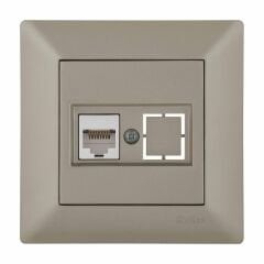 Exen Odak Titanyum Tekli Data Prizi Cat6 Komple Takim