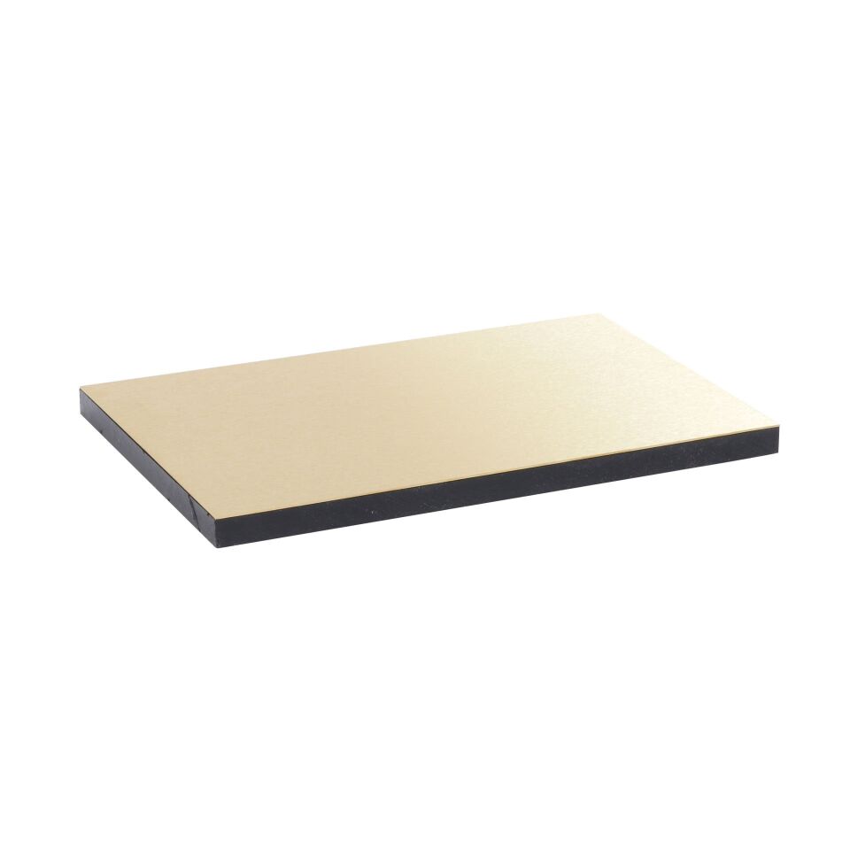 Legrand  Gömme tipi döşeme altı buat için sonlandırma kapağı, metal, pirinç, 12 veya 18 modül LEG-088149