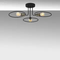 Aydinlatmadunyam Plafonyer Black Circle-Nua-1341