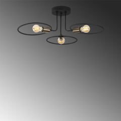 Aydinlatmadunyam Plafonyer Black Circle-Nua-1341