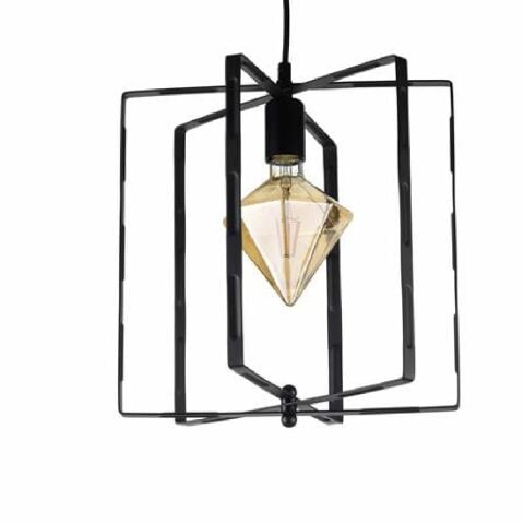 Horoz 021-013-0001 Nobel Siyah E27 1M Pendant Lamp