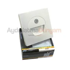 Cata 1W Sensörlü Fotoselli Koridor Led Aydınlatma CT-5170 Beyaz Işık