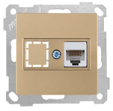 Mutlusan Data Prizi 1*Rj45  Cat5E  Beyaz - 2100 136 0101