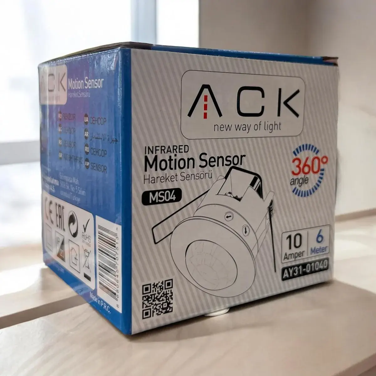 ACK 360 Derece Sıva Altı Hareket Sensörü AY31-01040 en uygun fiyatlı satıcı