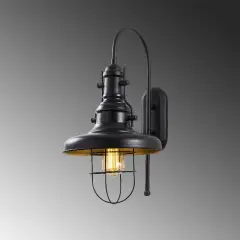 Aydinlatmadunyam Aplik Black Ezel-Nuw-3131