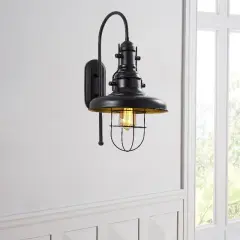 Aydinlatmadunyam Aplik Black Ezel-Nuw-3131