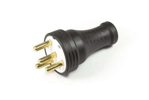 Emas Kauçuk 3*25 A Düz Fiş - EKS325F