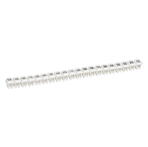 Legrand  CAB 3  81 ile 100 arası hazır rakamlar 0.5 ile 1.5 mm2 kesitli kablo ve klemensde LEG-038154