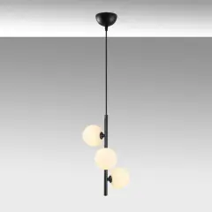 Aydinlatmadunyam Sarkit BlackWhite Domino-11047