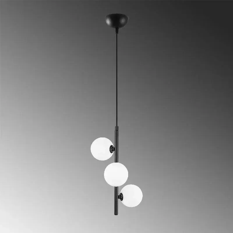 Aydinlatmadunyam Sarkit BlackWhite Domino-11047