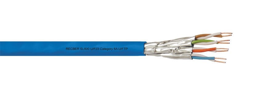 SL1500 S/F22 PE Category 7A+ S/FTP 4x2x22AWG PE Kılıflı Data Kablosu (DIŞ ORTAM)