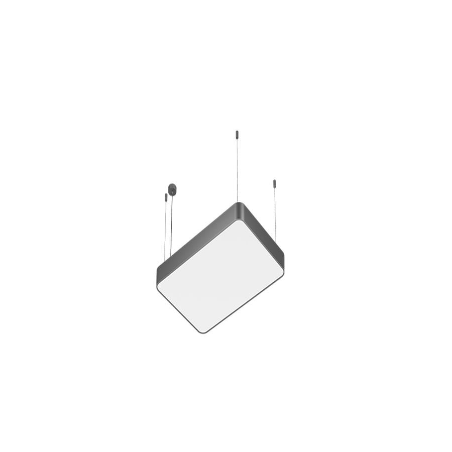 Goya Gy 8119 - 60X90 Cm Siyah Kasa 4000K Linear Armatür