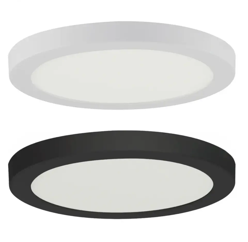 HOROZ 400-012-145 Doralin-18 18W Siyah Kasa 6400K Yuvarlak Smd Led Armatür H-400-012-145