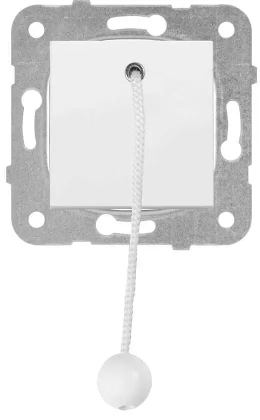 Viko Karre Beyaz İpli Acil Çağrı Anahtarı  Çerceve Hariç