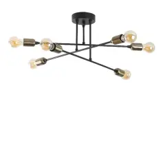 Aydinlatmadunyam Plafonyer Black Fleur-Nua-1501