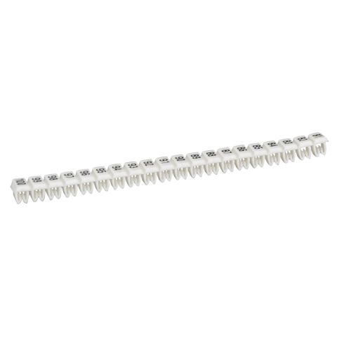 Legrand  CAB 3  41 ile 60 arası hazır rakamlar 1.5 ile 2.5 mm2 kesitli kablo ve klemensde LEG-038162