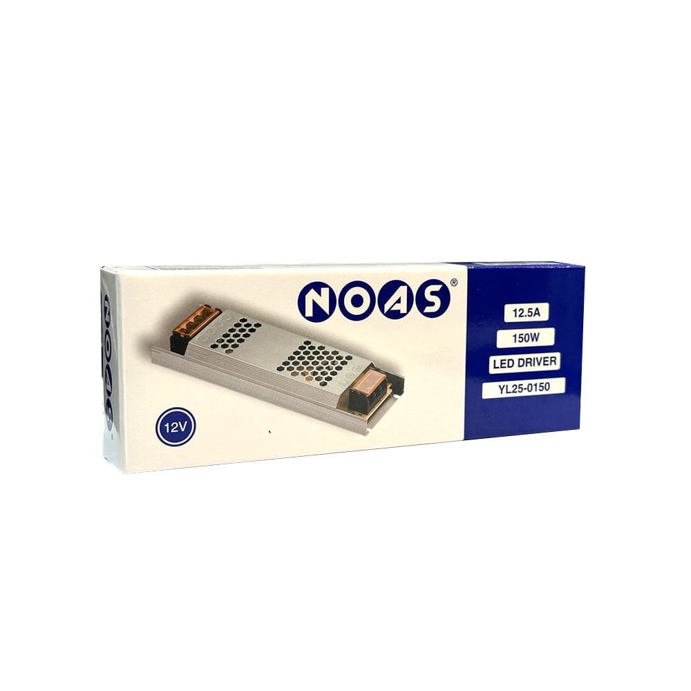 Noas 12.5A (150W) Süper Slim Trafo YL25-0150