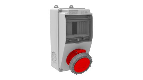 Bemis  5/16A. 380V. 1 Ad. Ön IP66 BD1-6114-0000