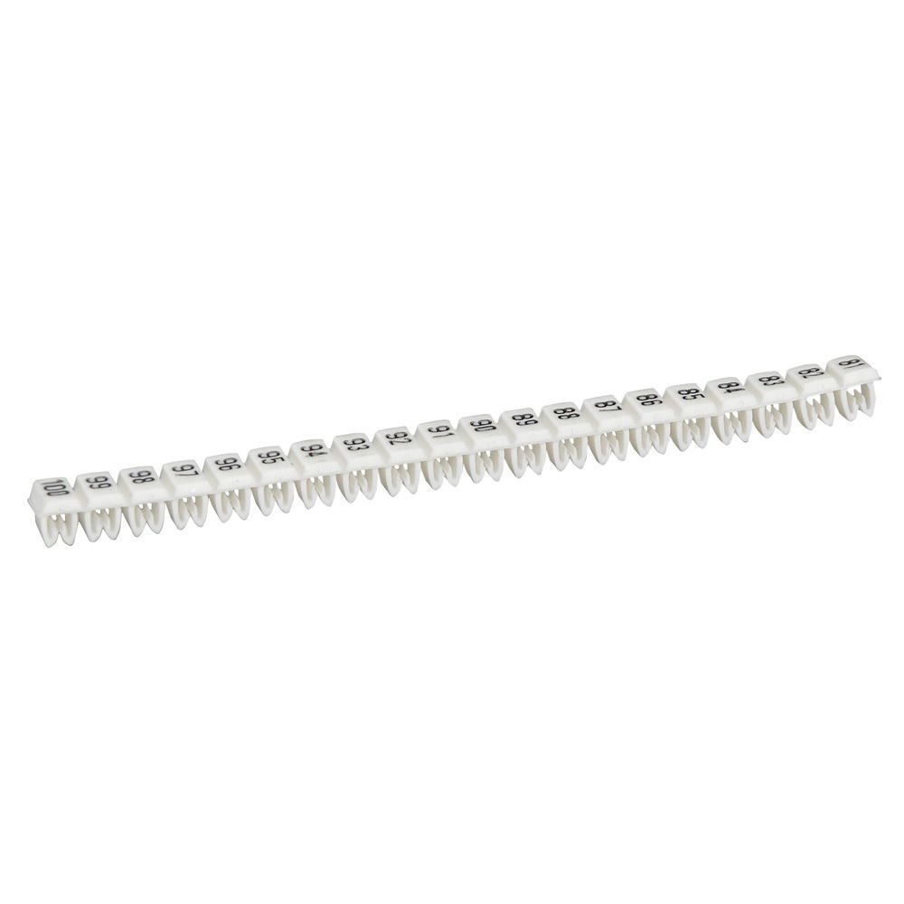 Legrand  CAB 3  81ile100 arası hazır rakam 1.5 ile 2.5 mm2 mm2 kesitli kablo ve klemensde LEG-038164