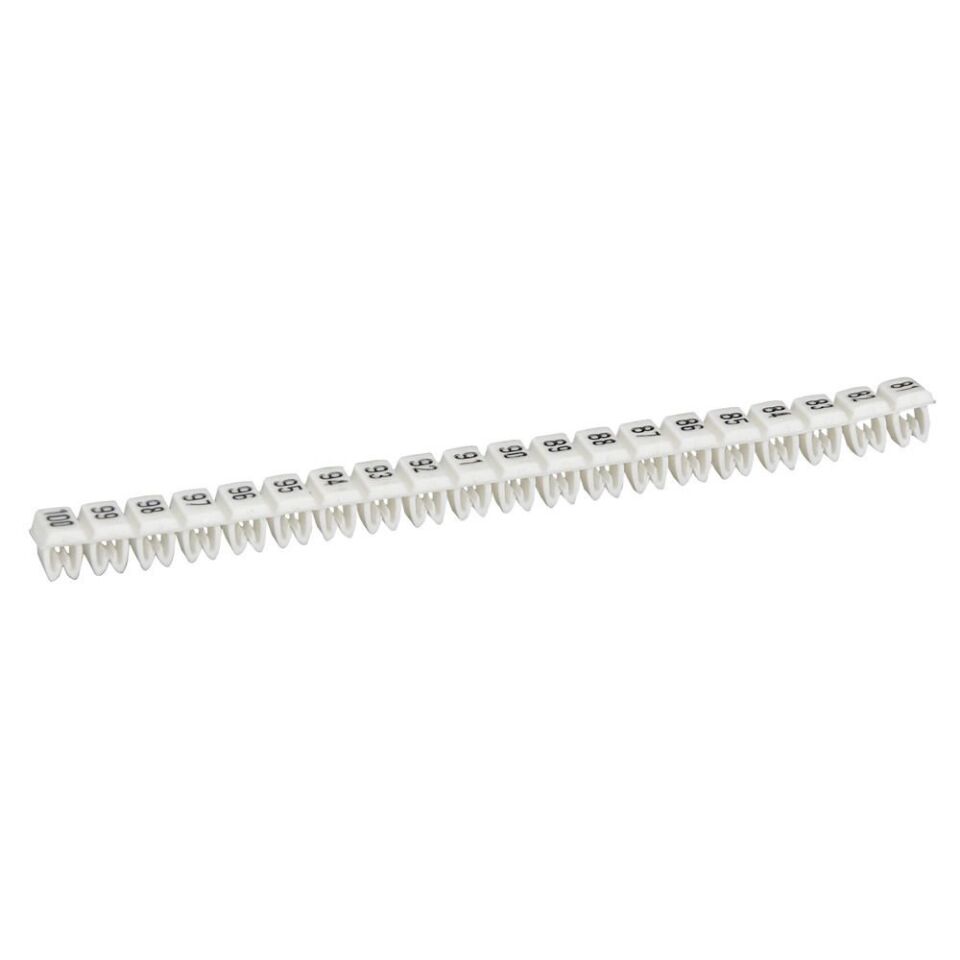 Legrand  CAB 3  81ile100 arası hazır rakam 1.5 ile 2.5 mm2 mm2 kesitli kablo ve klemensde LEG-038164