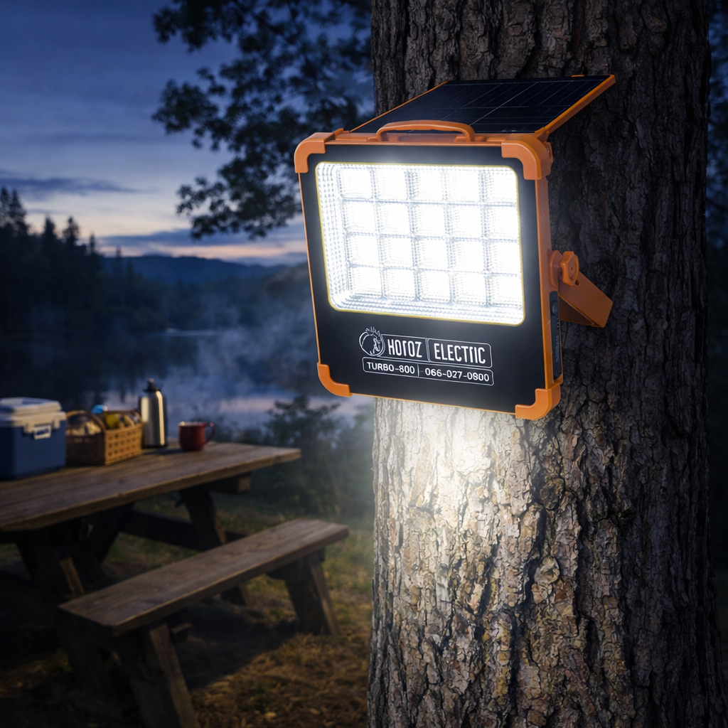 Horoz 068-027-0800 Turbo-800 800W 3Cct 3.7Vdc Led Solar Prj.