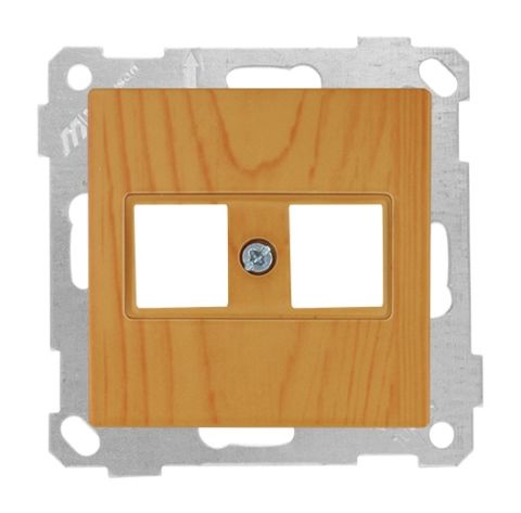 Mutlusan Data Prizi 2*Rj45  Kon.Süz  Meşe - 2100 137 0158