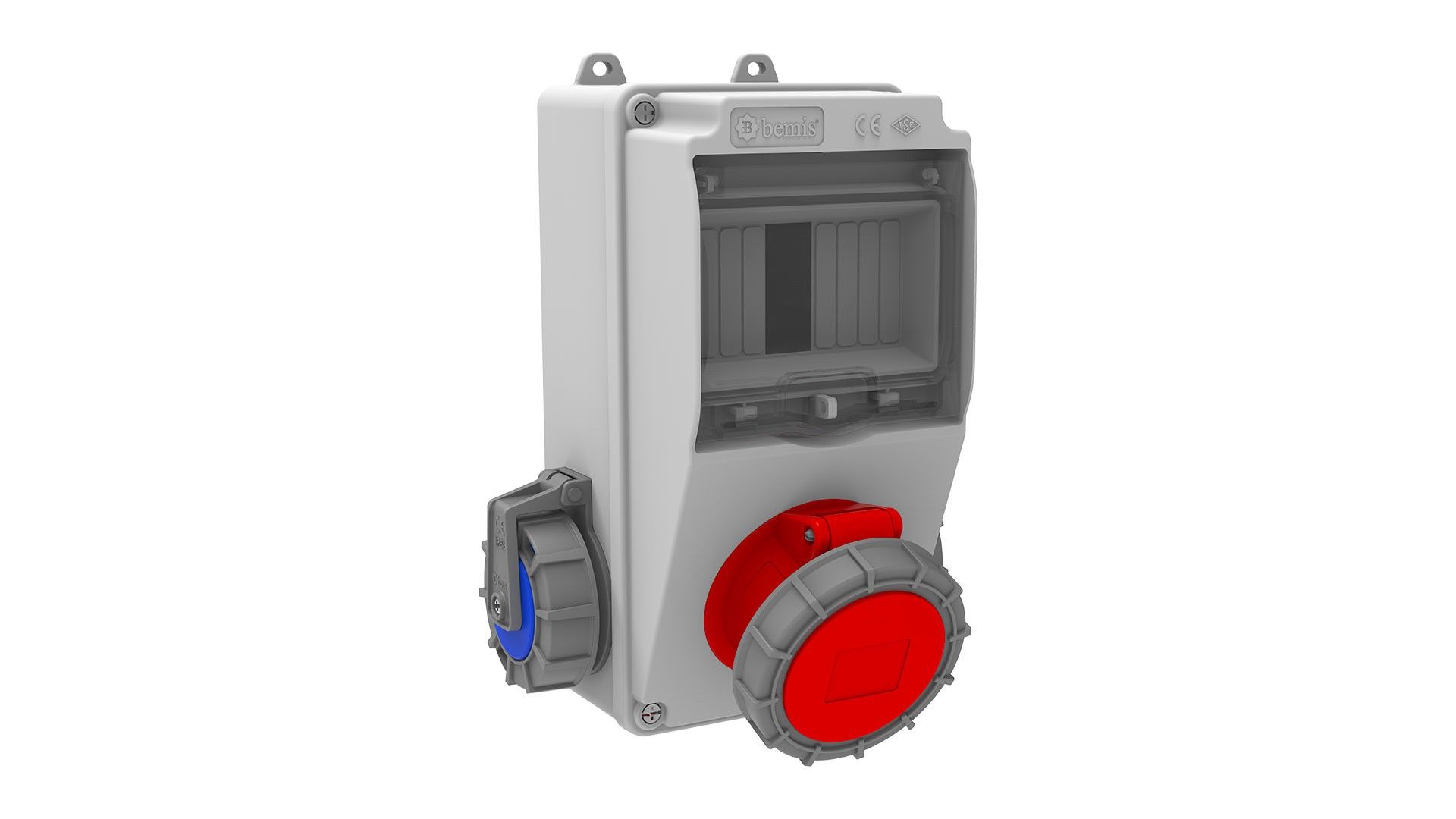 Bemis  5/16A. 380V. IP67 1 Ad. Ön 1/16A. 220V. IP68 2 Ad. Yan IP66 BD1-6114-2020