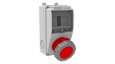 Bemis  4/32A. 380V. 1 Ad. Ön IP66 BD1-6124-0000