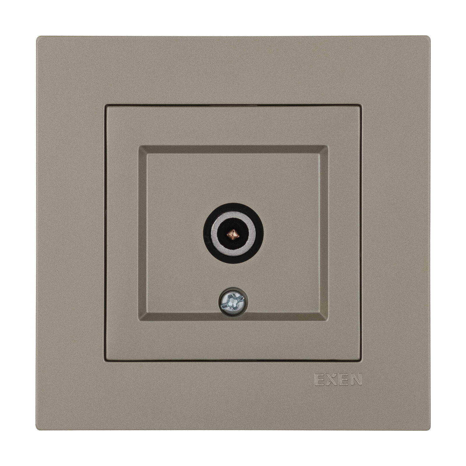 Exen Karell Titanyum Tv Priz Ekranli Sonlu Komple Takim