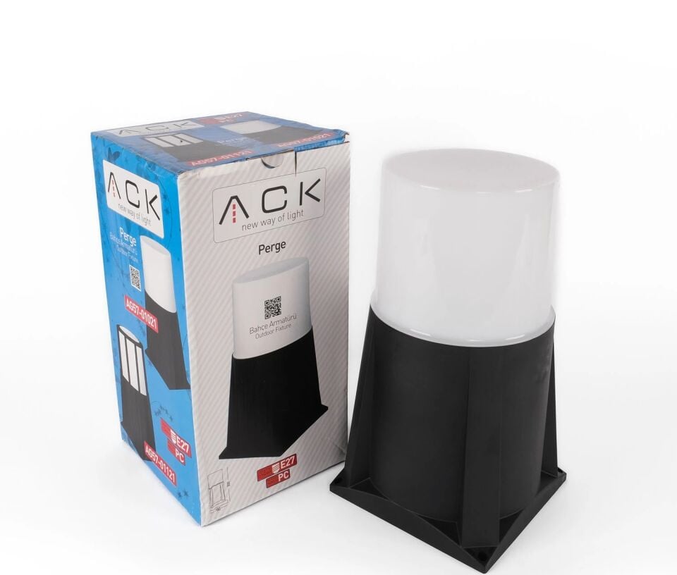 ACK Pc Bahçe Set Üstü Armatürü 300Mm E27 AG57-01021