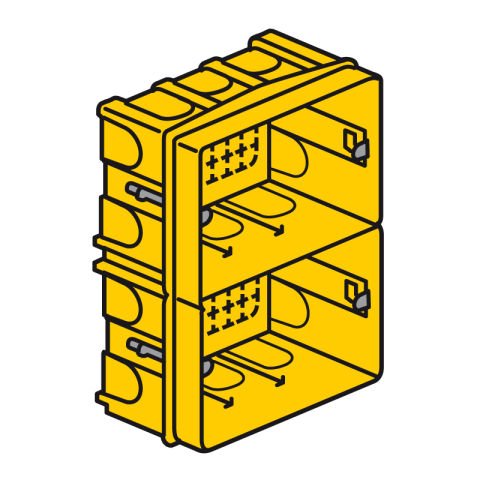 Legrand  Celest otomasyon Batibox alçıpan buat, 3.5'' dok. ekran 50 mm der. LEG-089379