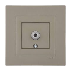 Exen Karell Titanyum Uydu Prizi Ekranli (F Konnektör) Komple Takim