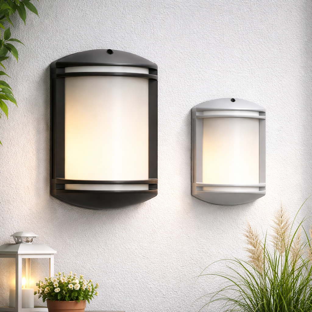 HOROZ 400-010-124 Orkide-4 Bahçe Aplik Mik. Sensorlu Siyah H-400-010-124