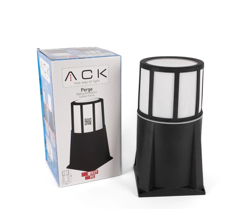 ACK Pc Bahçe Set Üstü Armatürü 300Mm E27 AG57-01121