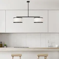 Aydinlatmadunyam Avize BlackWhite Way-11621