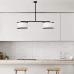 Aydinlatmadunyam Avize BlackWhite Way-11621