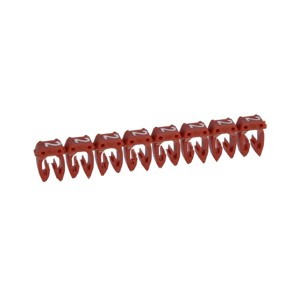 Legrand  CAB 3  2 rakamı 0.5 ile 1.5 mm2'ye kablolar ve klemensler için LEG-038212