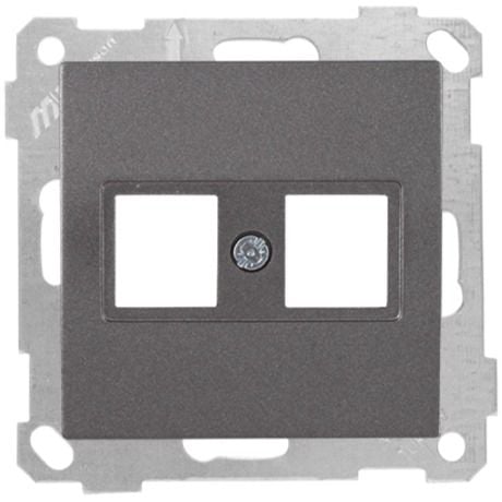 Mutlusan Data Prizi 2*Rj45  Kon.Süz  Füme - 2100 137 0195