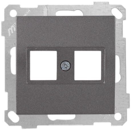 Mutlusan Data Prizi 2*Rj45  Kon.Süz  Füme - 2100 137 0195