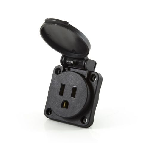 Emas Amerikan Tip1 220 V Siyah - EPRUS1H
