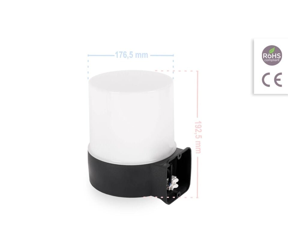 ACK Pc Duvar Aplıgı E27 176,5X192,5Mm AG57-02121